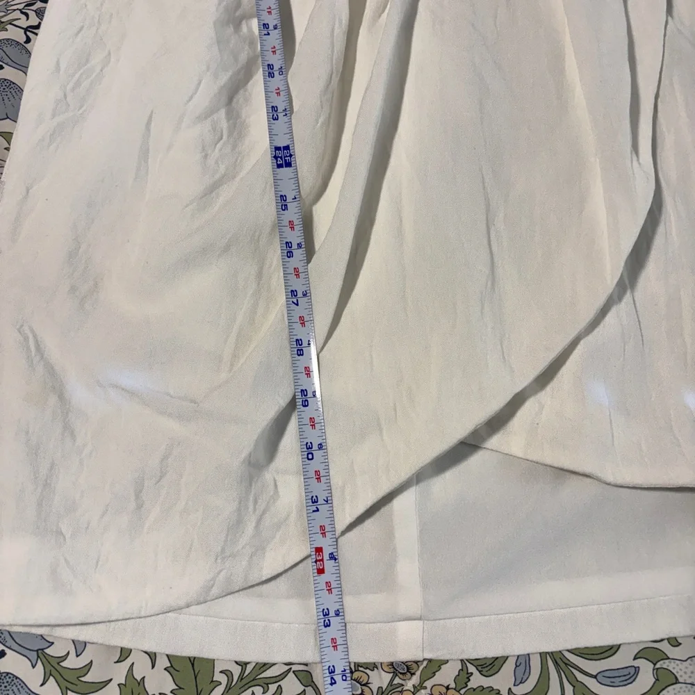 DO+BE White Sleeveless Faux Crossover Mini Dress (fits like a S) - Picture 9 of 12